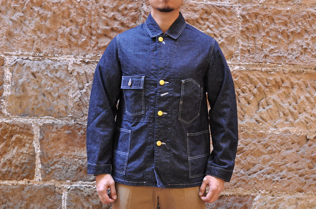 FULL COUNT 12OZ USN DENIM COVERALL (20AW VERSION)