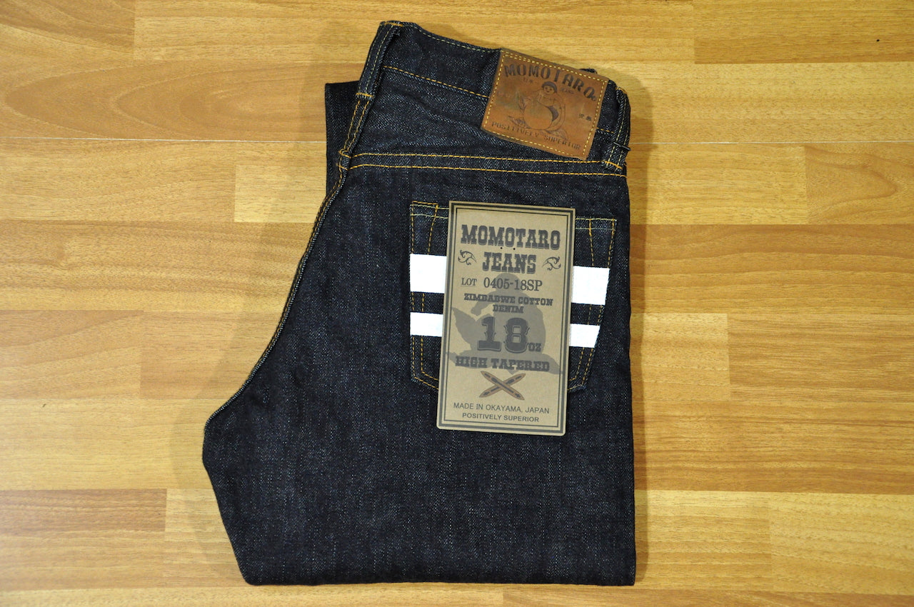 Momotaro 0405-18SP 18oz Denims (High Tapered fit)