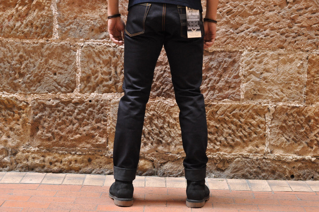 MOMOTARO 0405-BKSP 13.5OZ "MILD SLUB" DENIMS (HIGH TAPERED FIT)