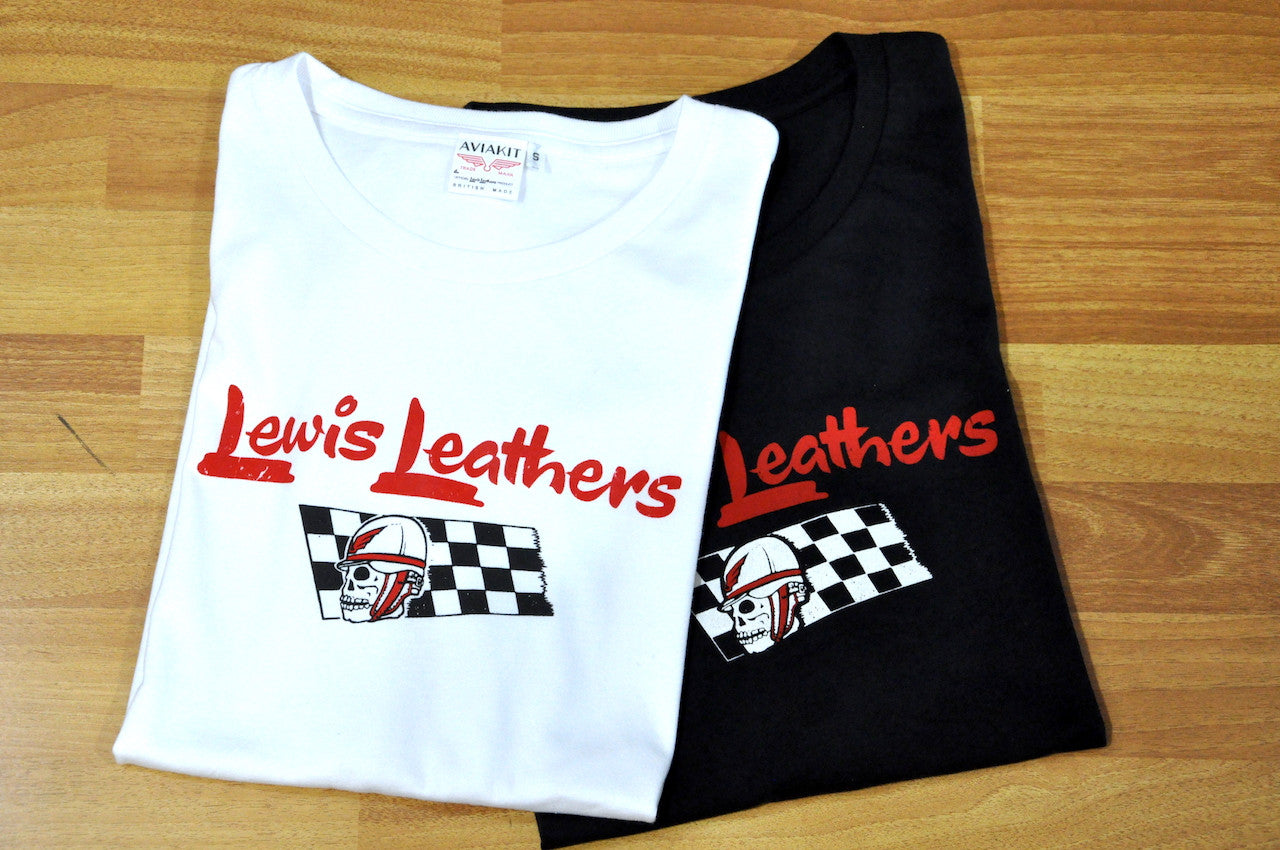 Lewis Leathers "Skull & Flag" Tee