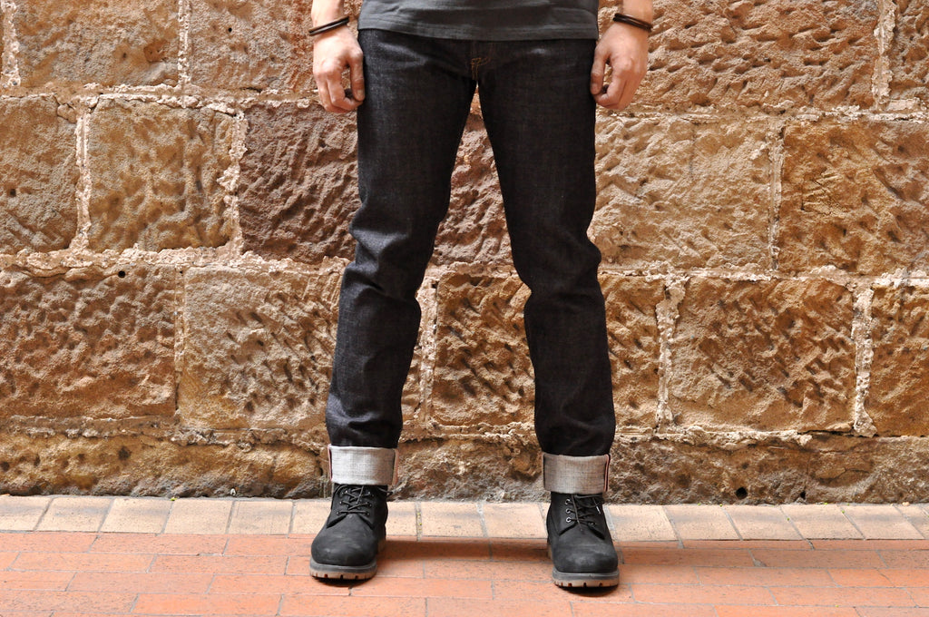MOMOTARO 0306-70SP 13.5OZ 'MILD SLUB' DENIMS (SUPER SLIM TAPERED FIT)