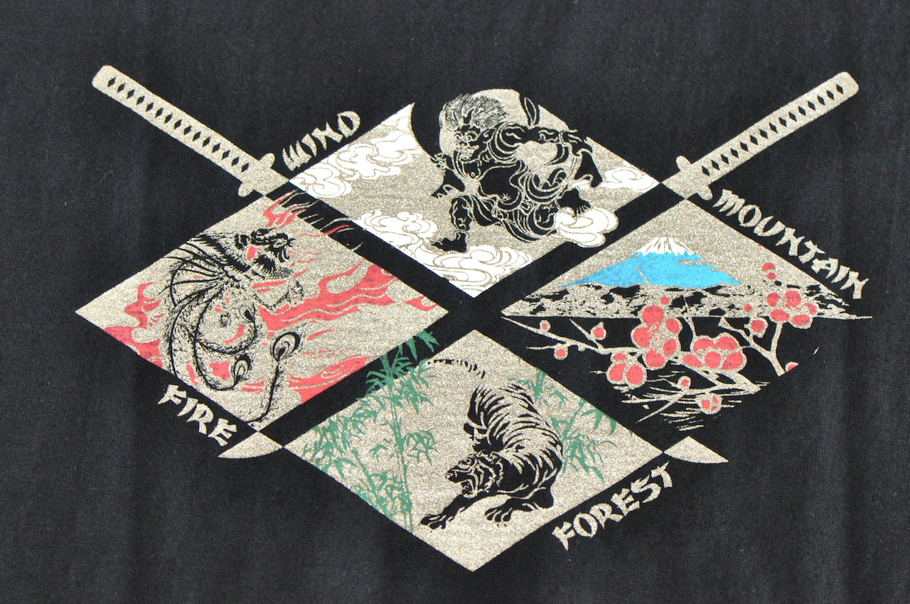 Samurai 6.7oz ‘Art Of War’ Loopwheeled Tees