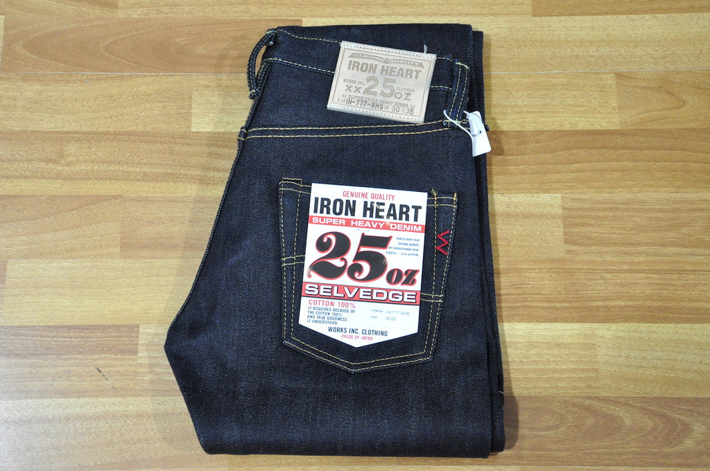 Iron Heart 777-XHS 25oz Denims (Super Slim Tapered fit)