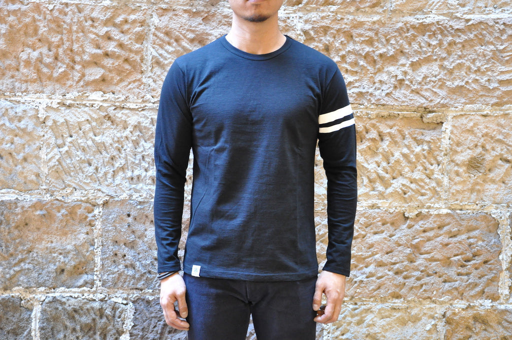 Momotaro GTB Long Sleeve Loop-Wheel Tee (Black)