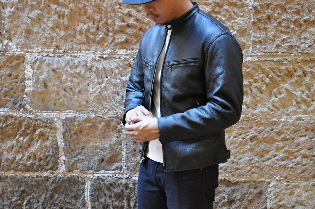 The Flat Head Deerskin Rider Jacket