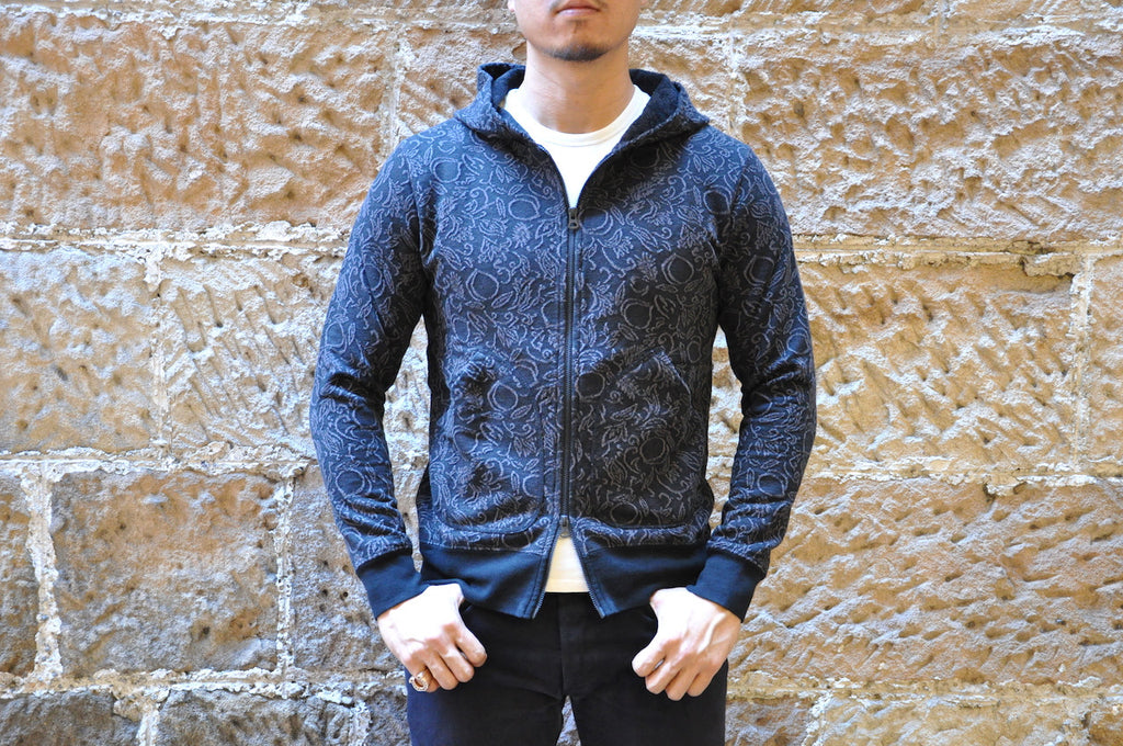 Momotaro “Peach” Jacquard Sweat Parka