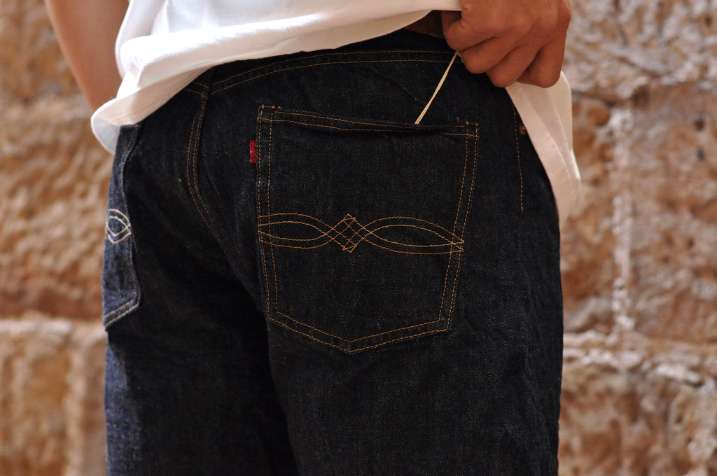 WAREHOUSE DUCK DIGGER 13.5OZ DENIM SHORTS