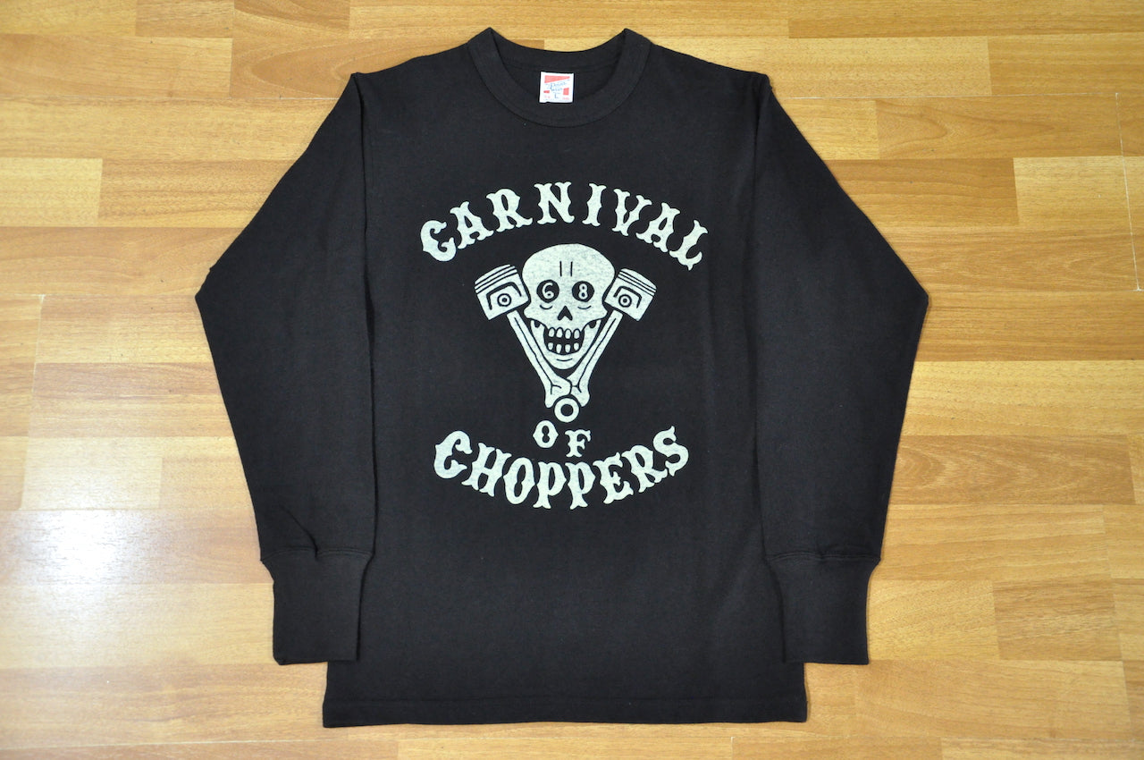 Freewheelers ‘Carnival’ 6oz Loopwheeled  L/S Tee