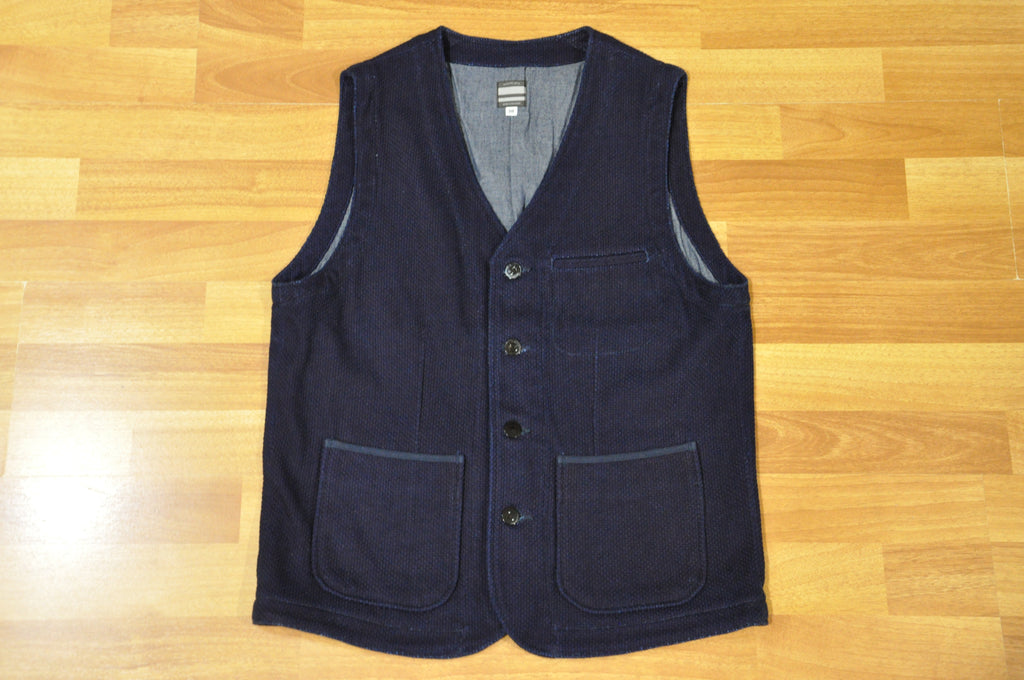 Momotaro 13oz Indigo ‘Sashiko’ Vest