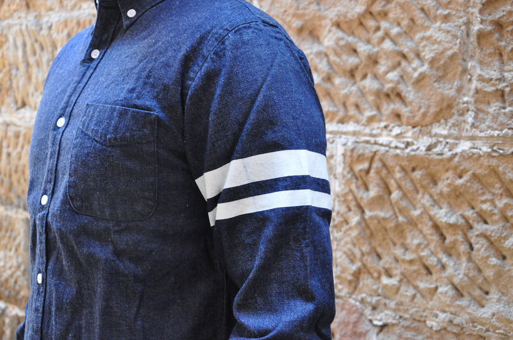 Momotaro 8oz "GTB" Denim B.D Shirt