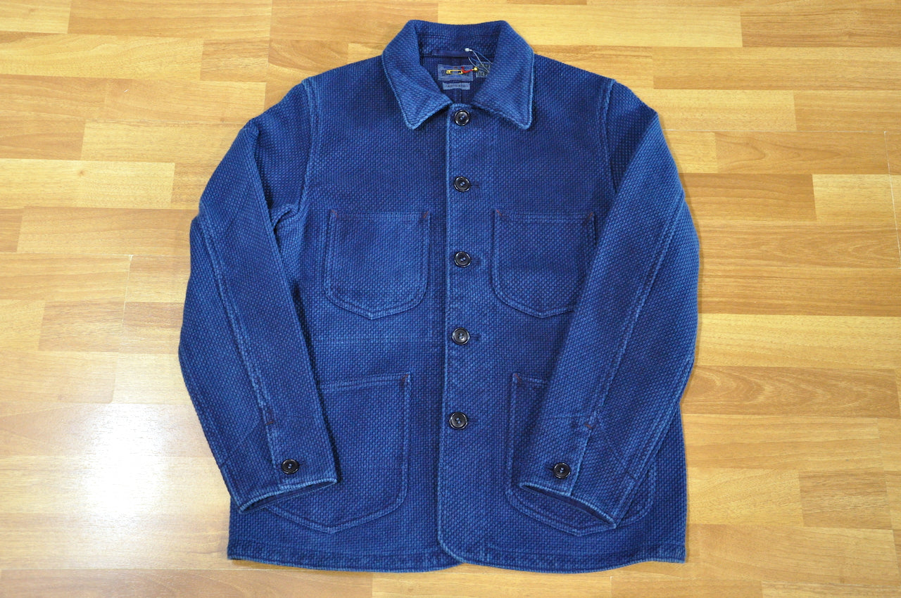 Blue Blue Japan Indigo Sashiko Standard Coverall - CORLECTION