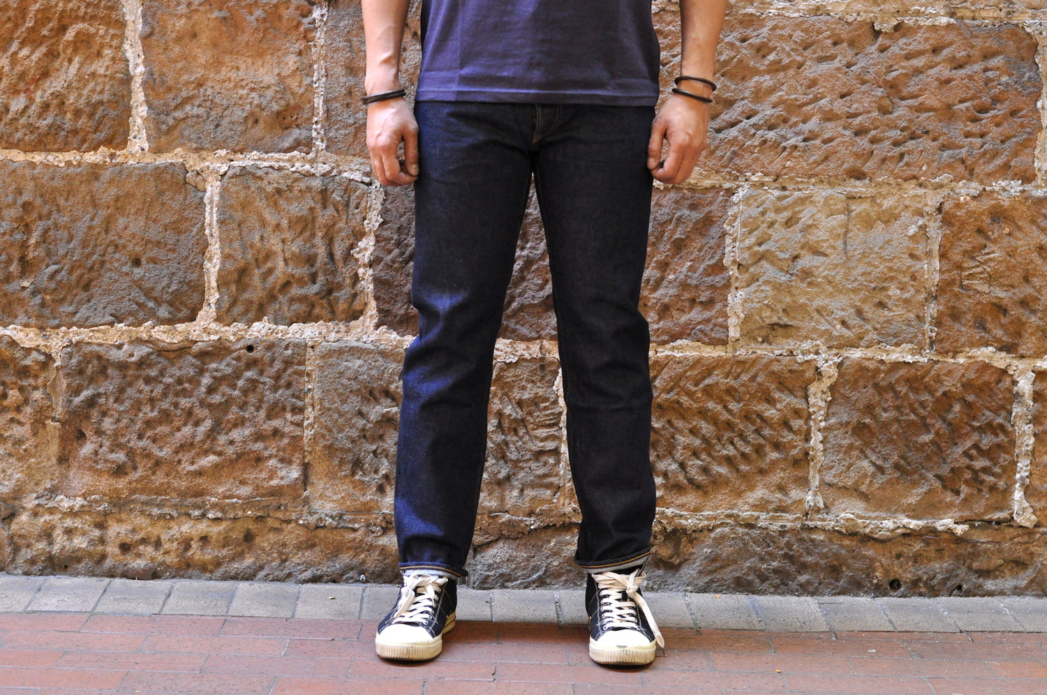 STUDIO D'ARTISAN GL-001 13.5OZ "IVY" DENIMS (RELAXED TAPERED FIT)