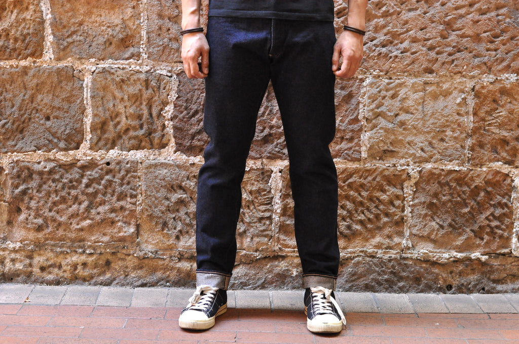 STUDIO D'ARTISAN D1815 14OZ DENIM (RELAXED TAPERED FIT)