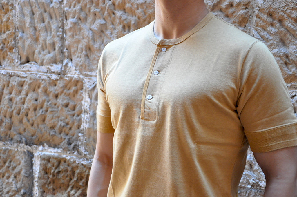 Freewheelers "Early Style" Loopwheeled Henley Tee