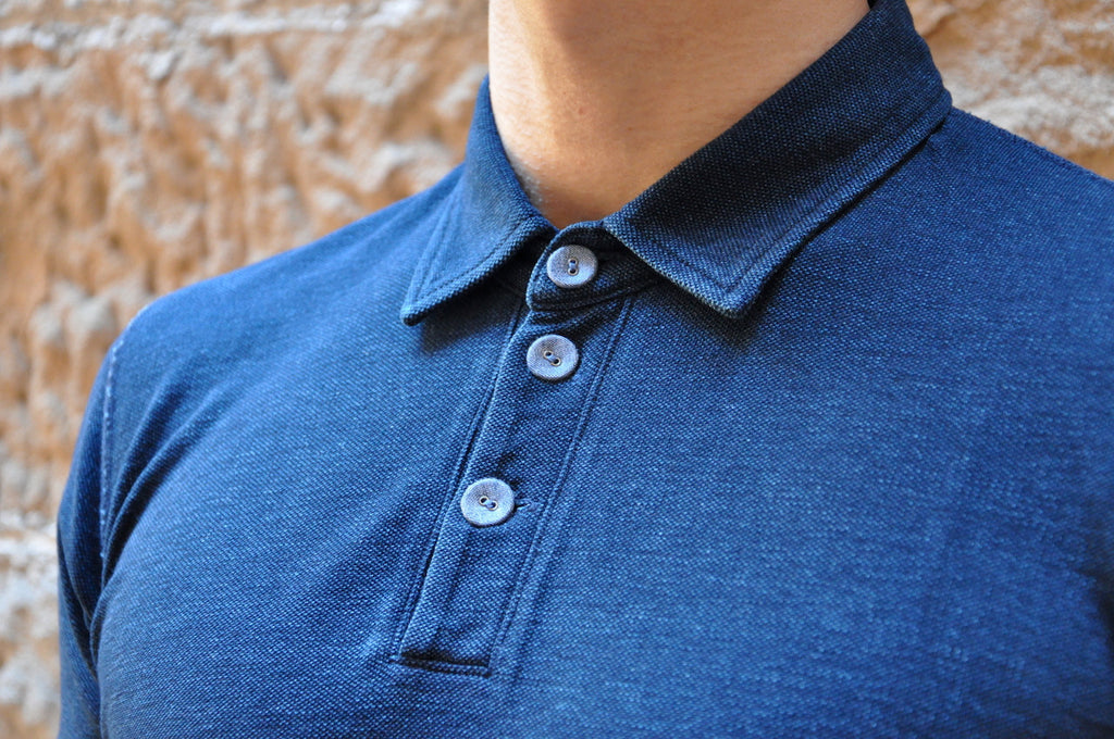 Pure Blue Japan Indigo Polo