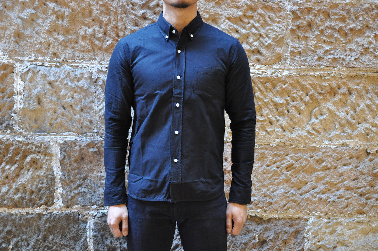Full Count Black Medium Weight B.D Oxford Shirts (Special Edition)