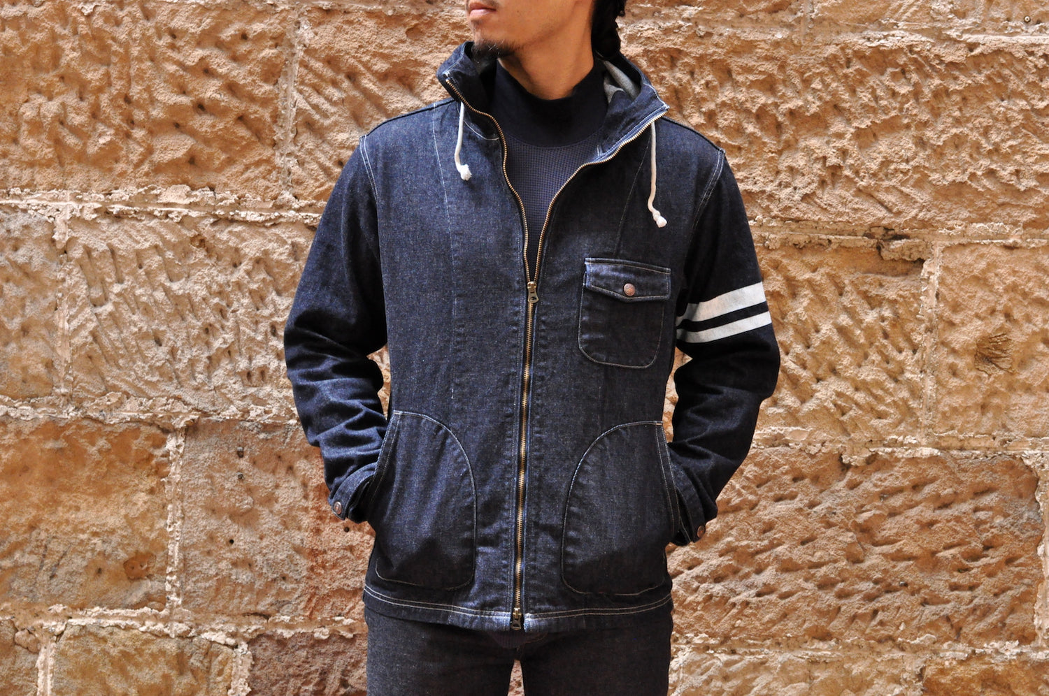 Momotaro 12oz GTB Denim Parka