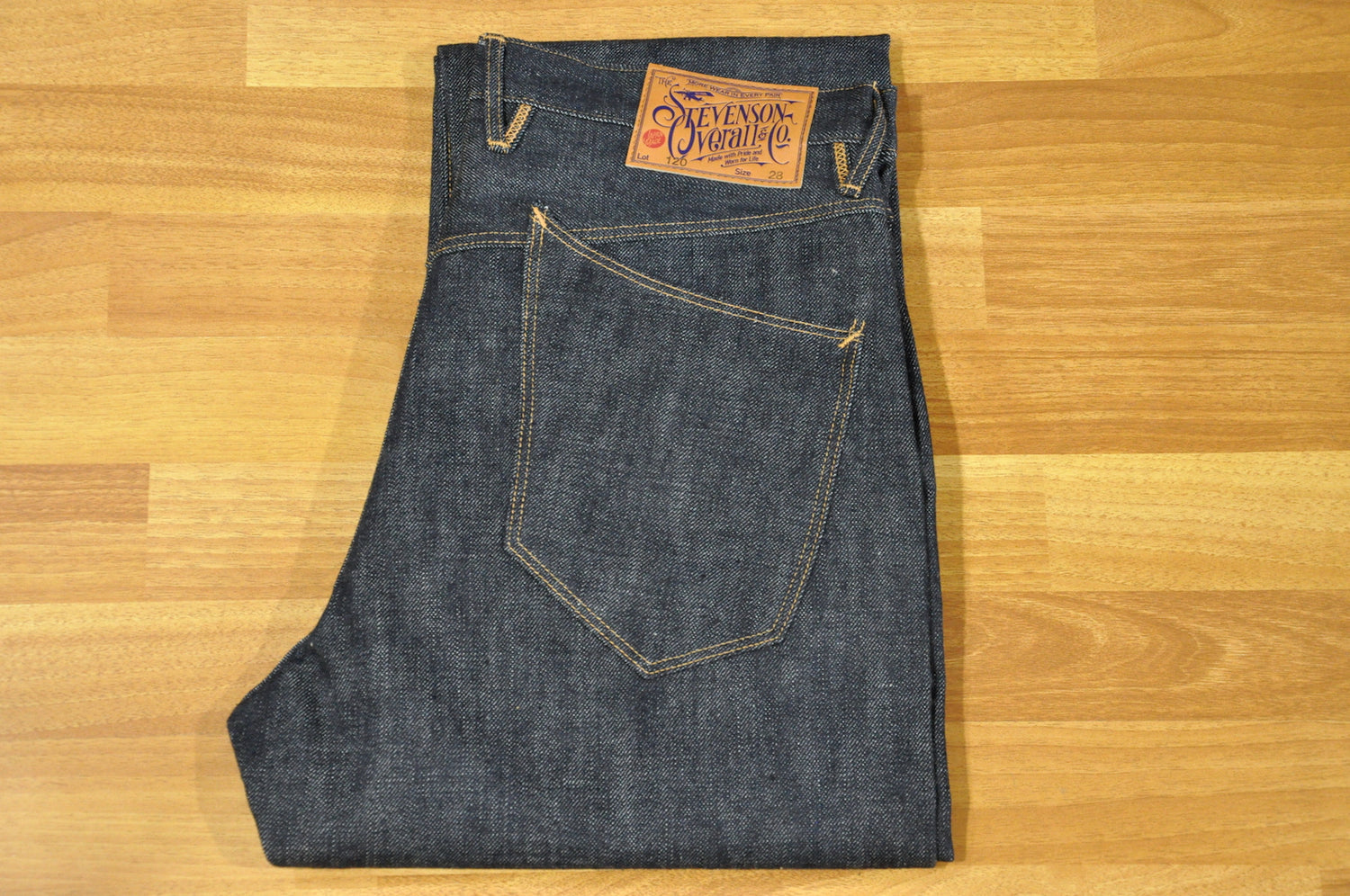 Stevenson Overall 14oz ‘Imperial’ 120 Denims (Straight Tapered fit)