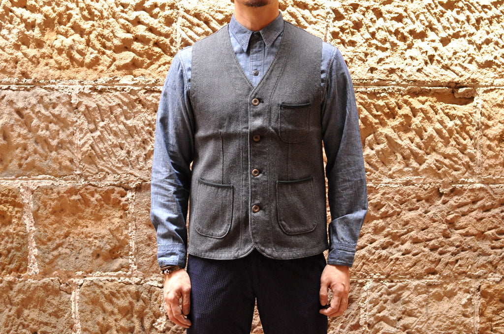 MOMOTARO 12OZ 'BEDFORD' VEST