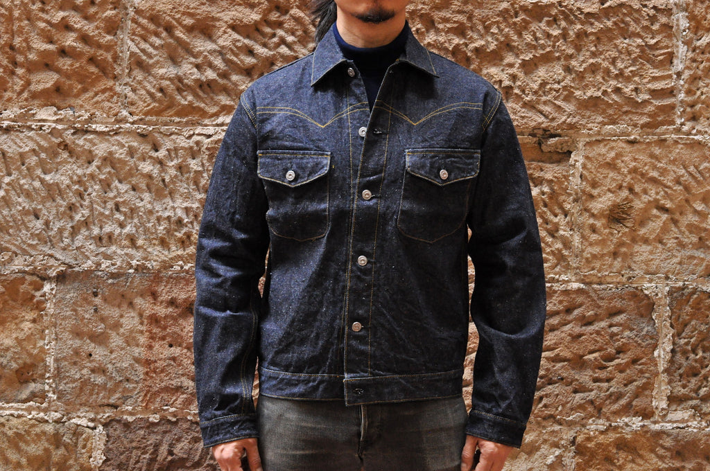 Samurai 15oz Cowboy Western Denim Jacket