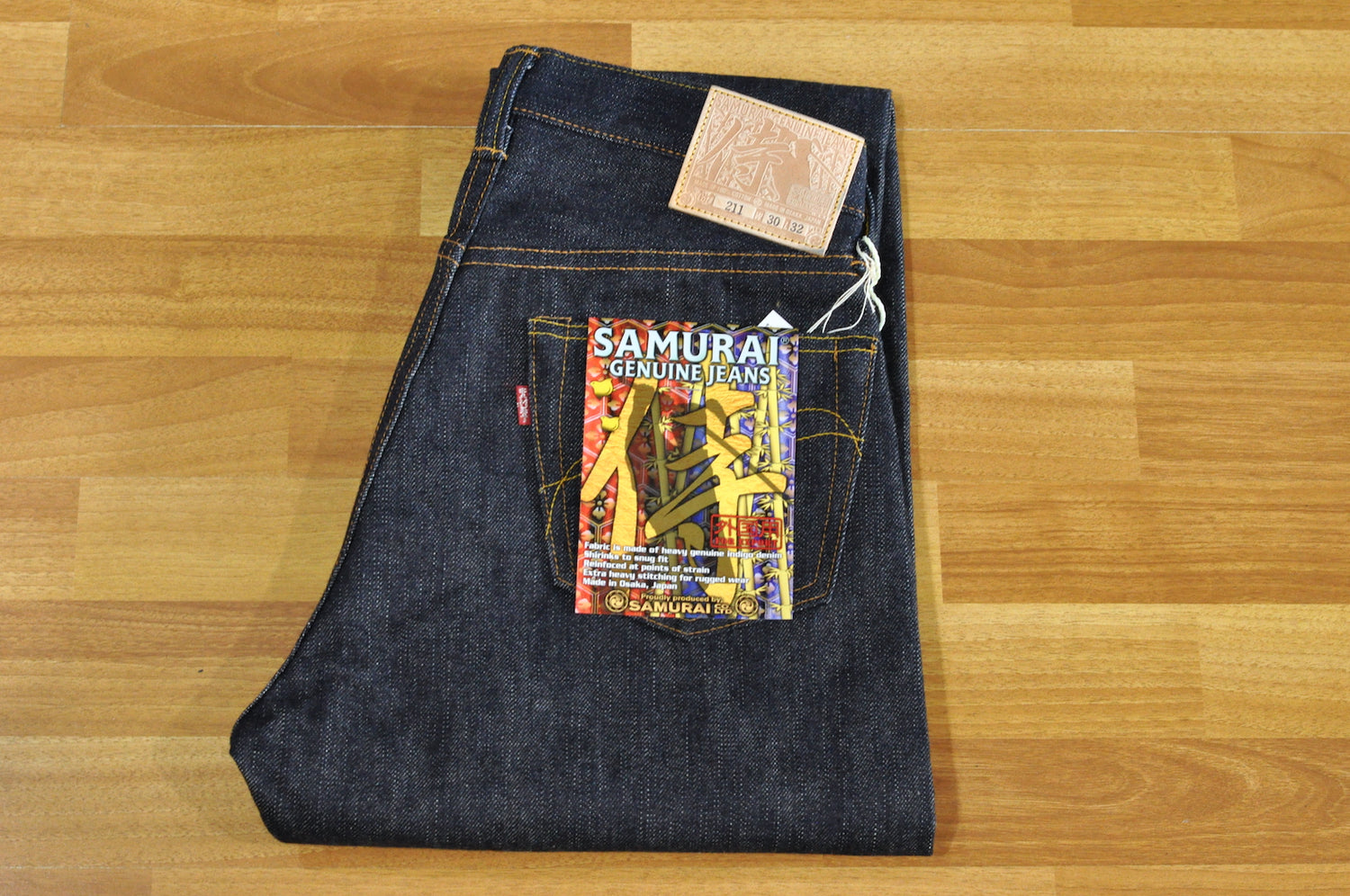 Samurai 211 Oversea Edition 16oz Denims (Relaxed Tapered Fit)