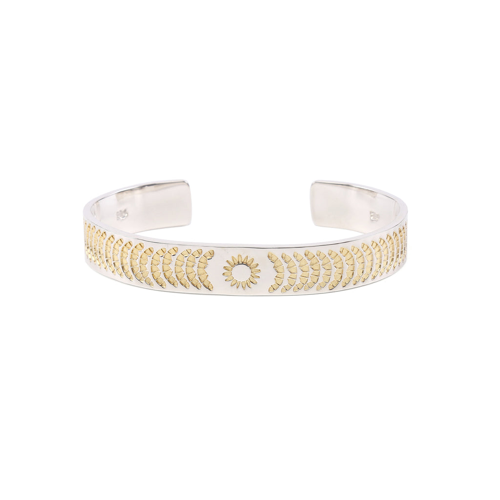 LEGEND 11MM ‘RADIANCE’ BANGLE WITH 24K GOLD