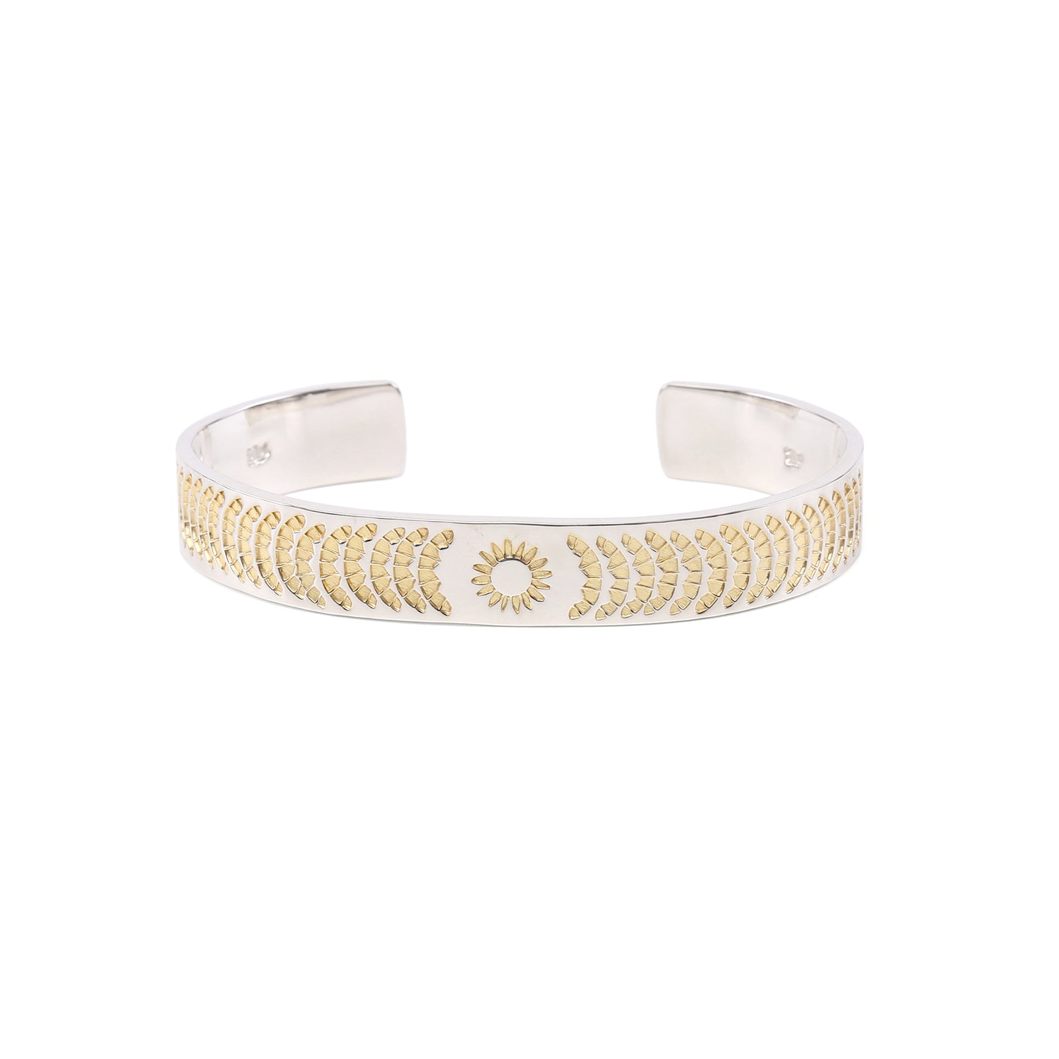 LEGEND 11MM ‘RADIANCE’ BANGLE WITH 24K GOLD