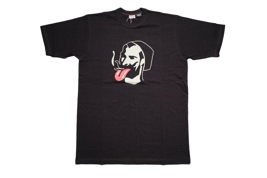 Freewheelers 6oz “STONE COLD” Graphic Tee (Shady Black)
