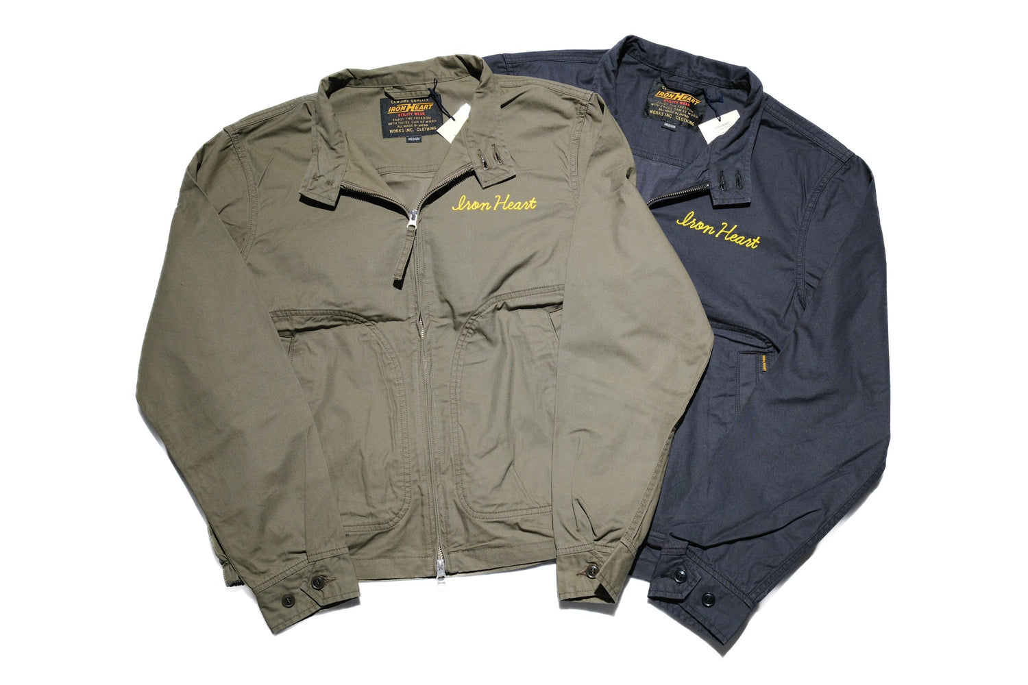 Iron Heart “All-Season” Cotton Serge Drizzler Jacket
