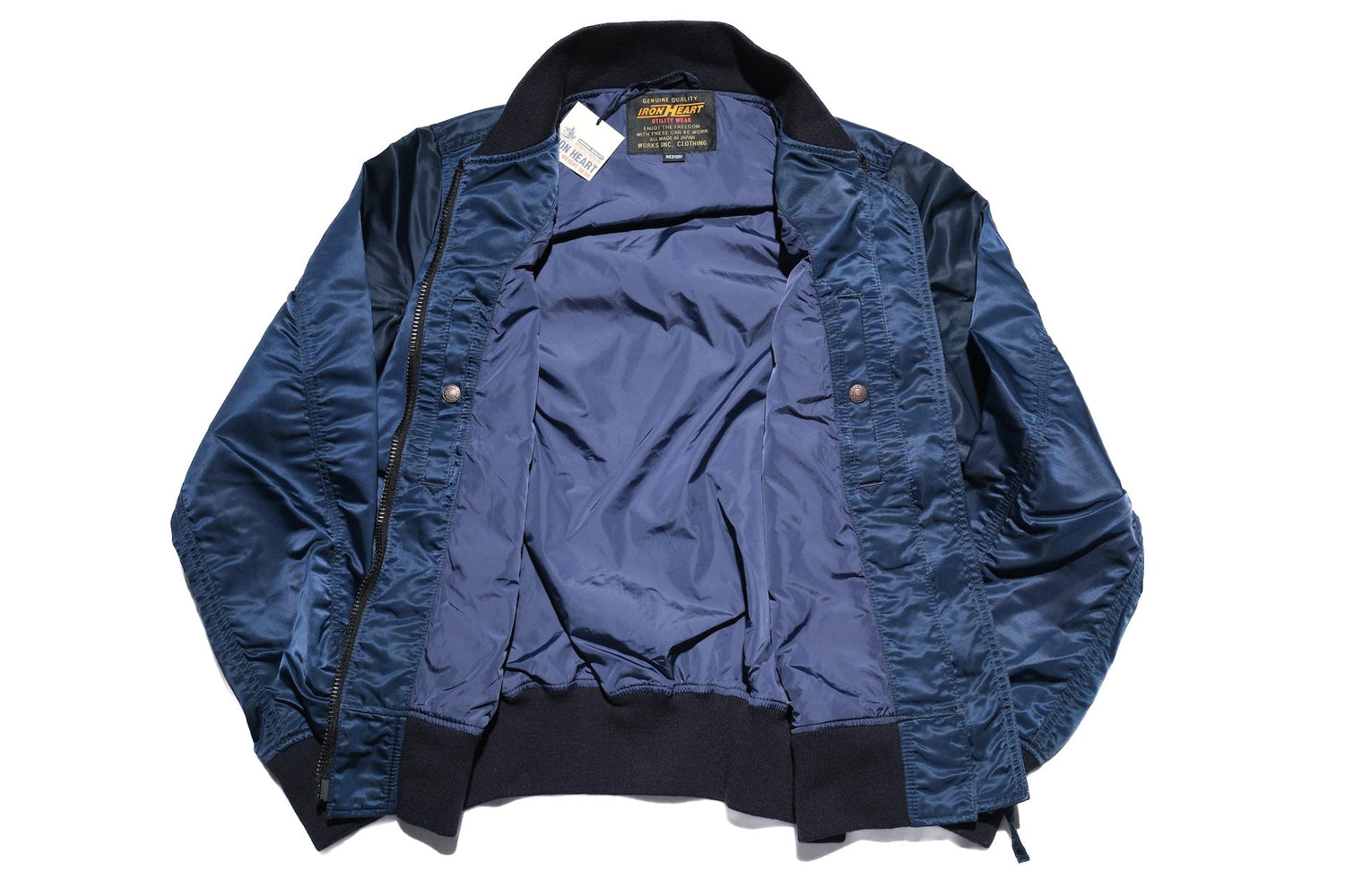 Iron Heart “All-Season” L-2B Nylon Jacket (Navy)