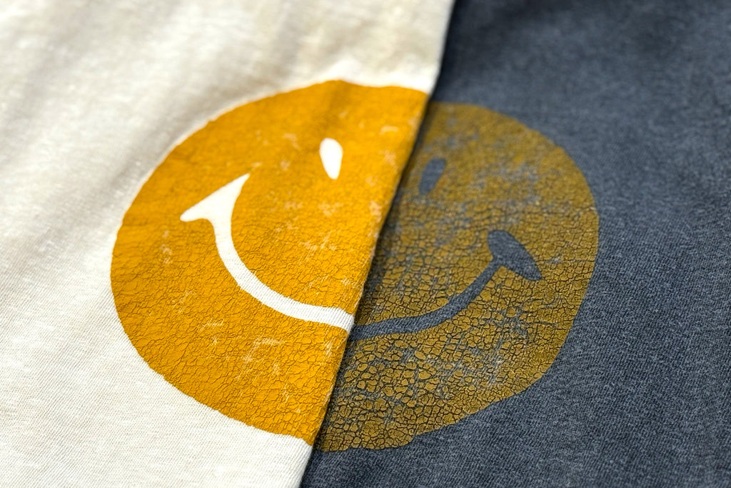 Dubble Works 5.5oz "Smile" Loopwheeled Pigment-Dyed Tees