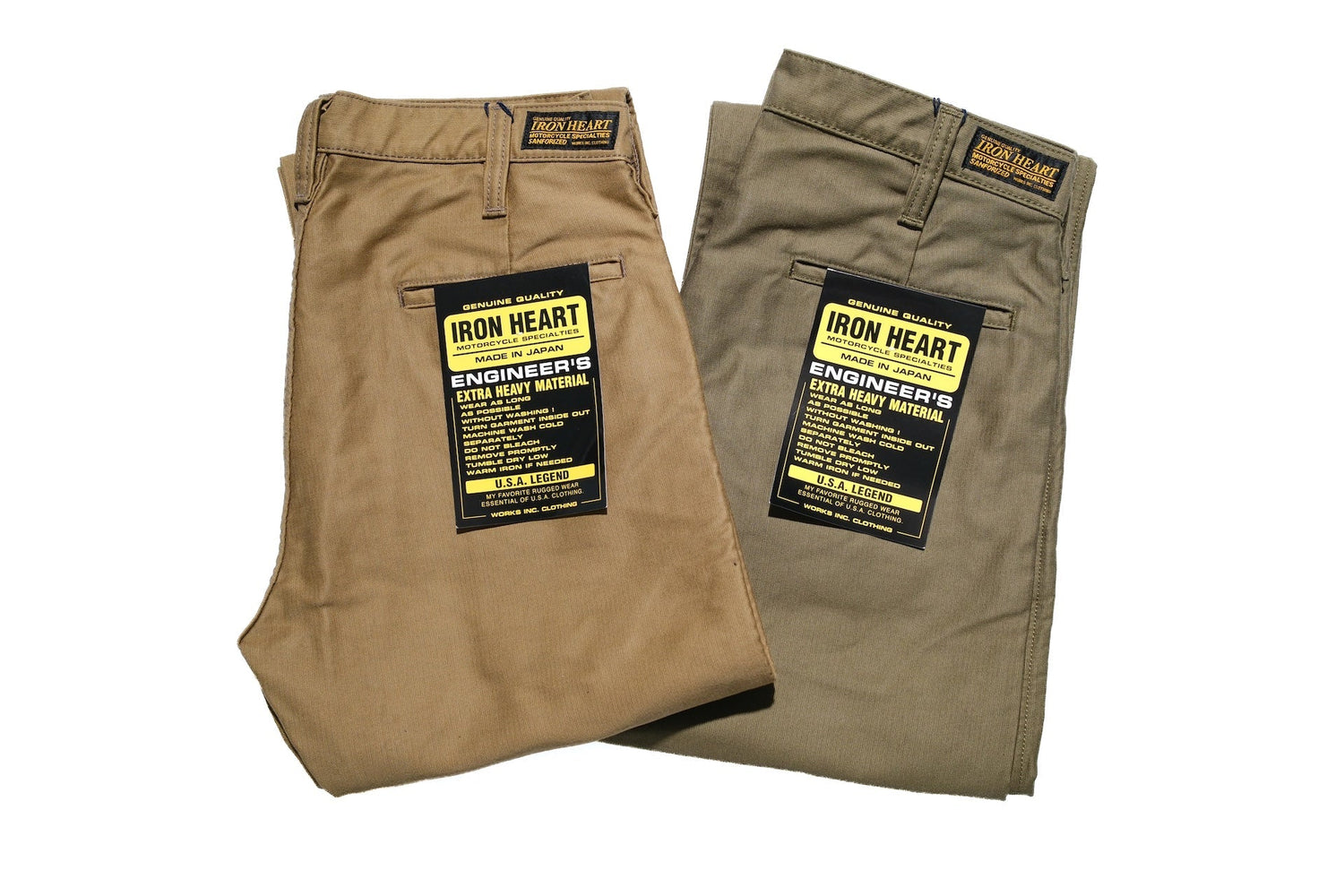 Iron Heart 11oz Cotton Whipcord Work Pants