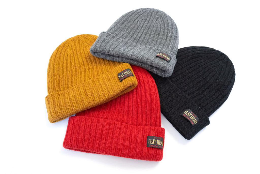 THE FLAT HEAD WASHABLE WOOL WATCH CAP