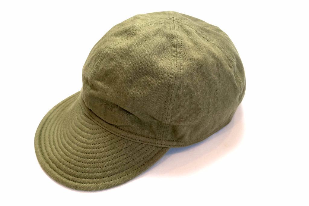 Stevenson Overall Co. HBT Mechanic Cap (Olive)