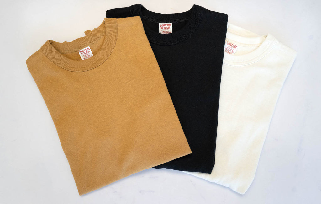 FREEWHEELERS 6.2OZ PLAIN LOOPWHEEL TEE