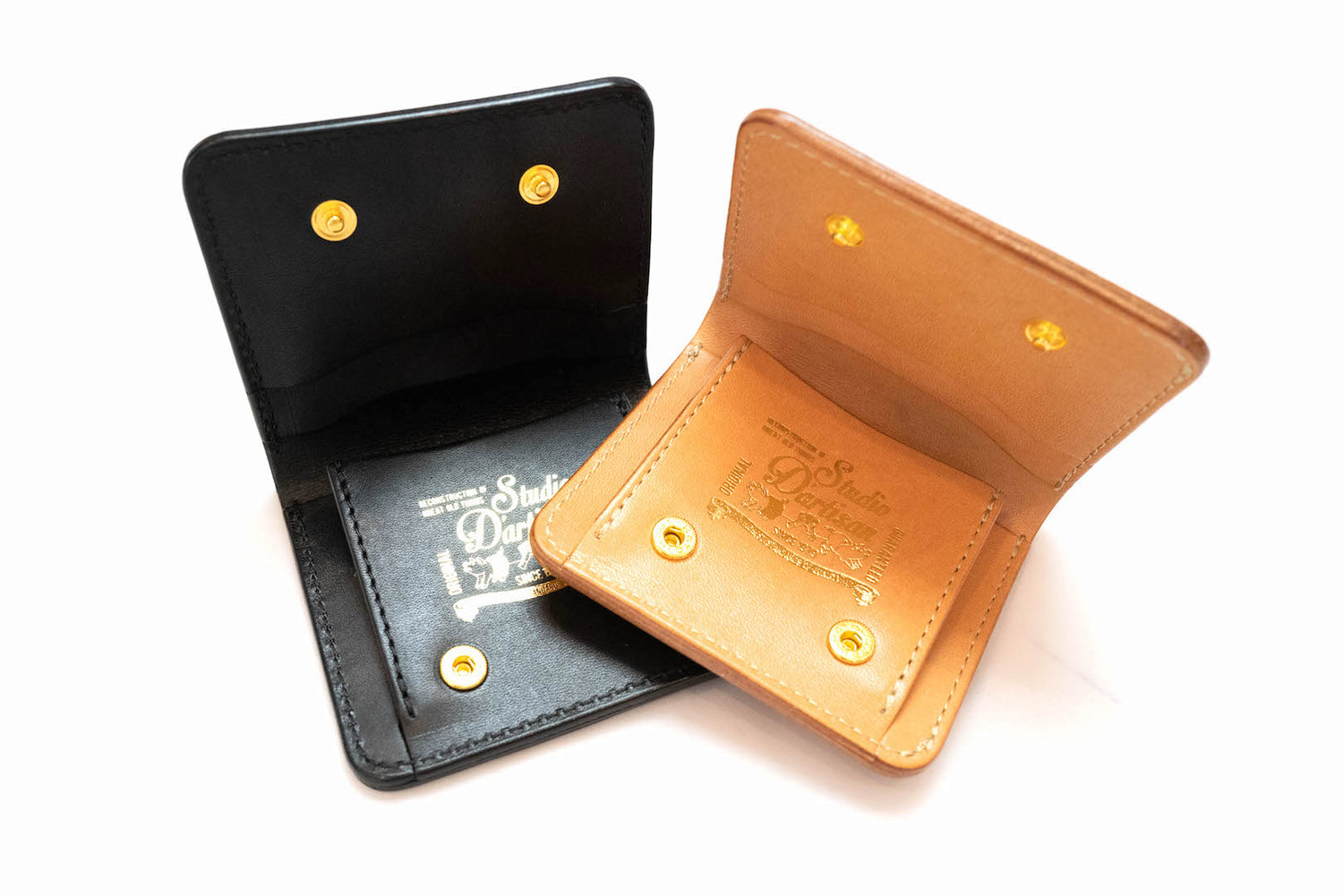 STUDIO D'ARTISAN 'HIMEJI' COWHIDE MINI WALLET