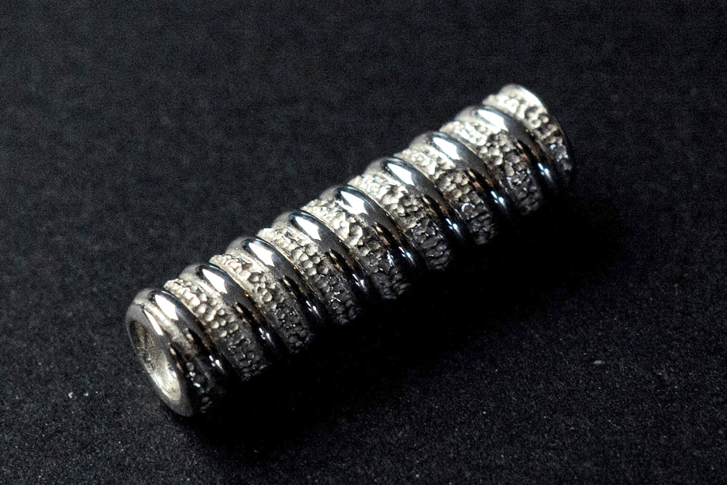 LEGEND SILVER "SPIRAL" TOTEM BEAD (OT-21)