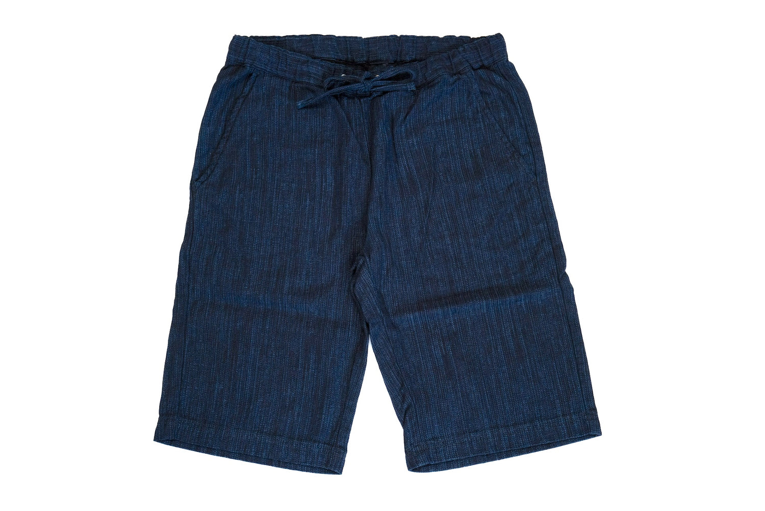 Momotaro Kasuri Indigo Easy Shorts