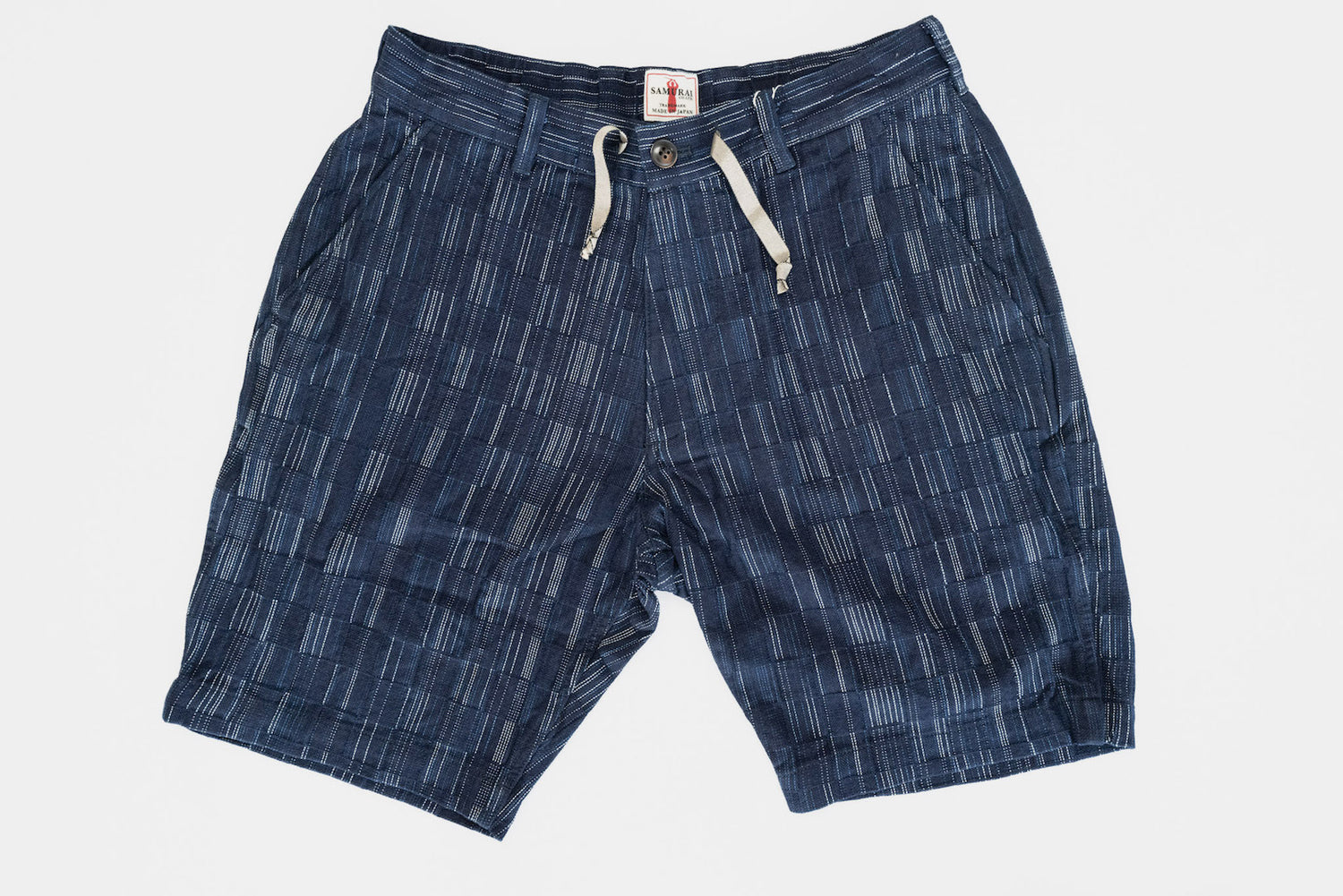 SAMURAI KASURI INDIGO COASTAL SHORTS