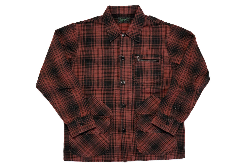 STEVENSON OVERALL "DUCK SHOOTER" FLANNEL HUNTING JACKET