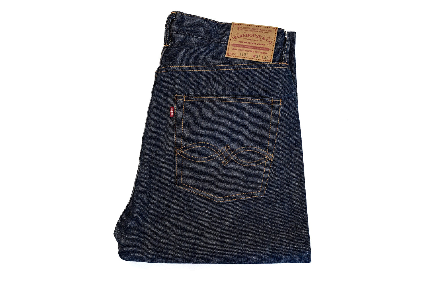 Warehouse 14oz "Lot. 1101 1970s Big E" Denim (Straight fit)