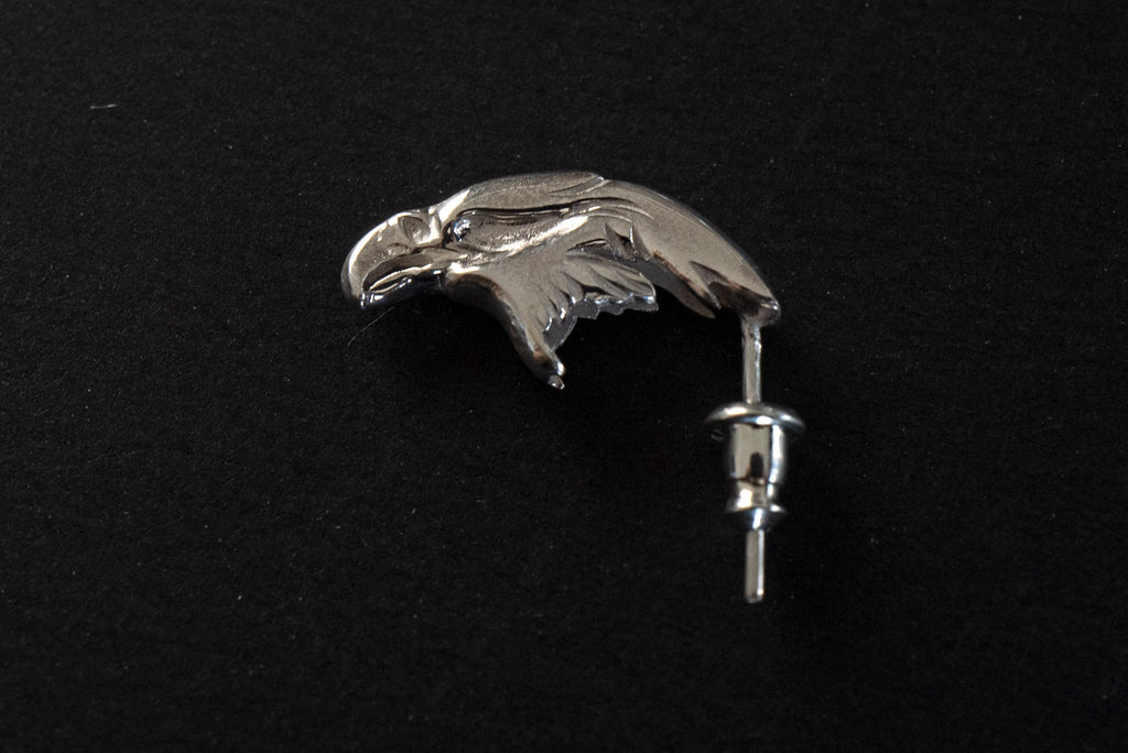 Legend “Eagle Safety Pin" Earring (JE-41)