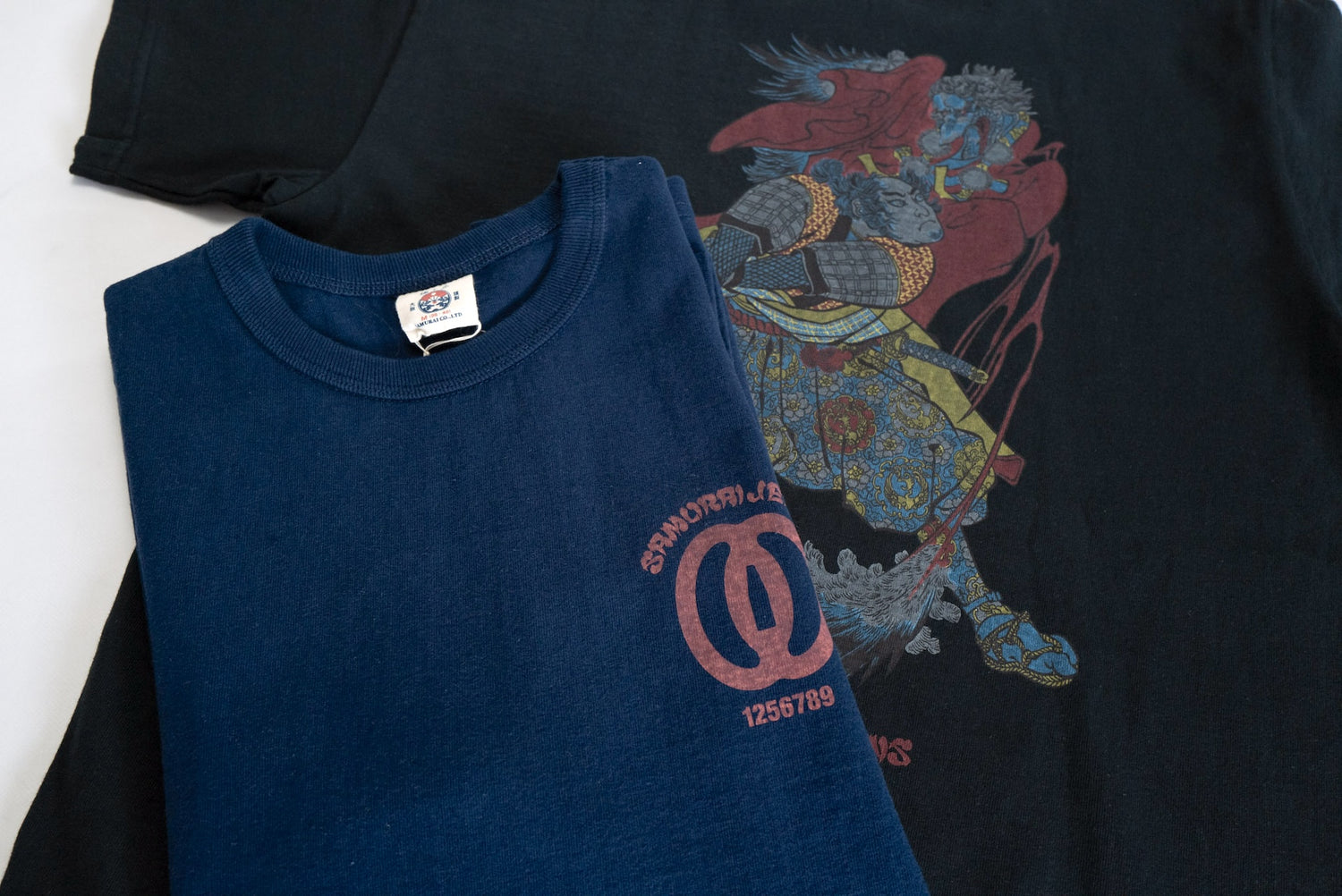 Samurai 8.5oz "Musashi Vs. Tengu" Loopwheeled Tee