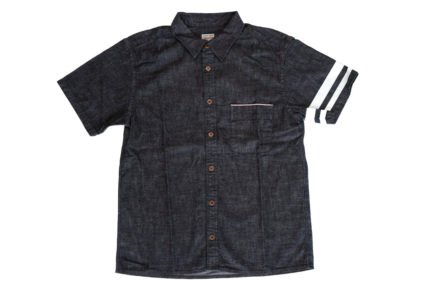 Momotaro 9oz Indigo Selvage Denim GTB S/S Workshirt