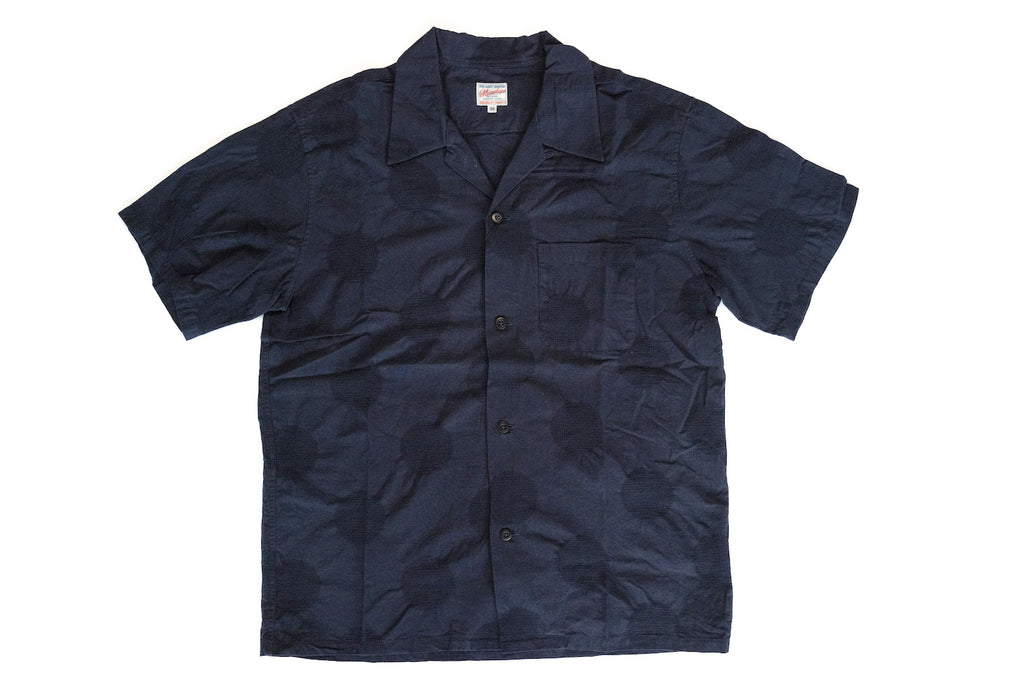 Momotaro "Polka Dots" Jacquard Aloha S/S Shirt