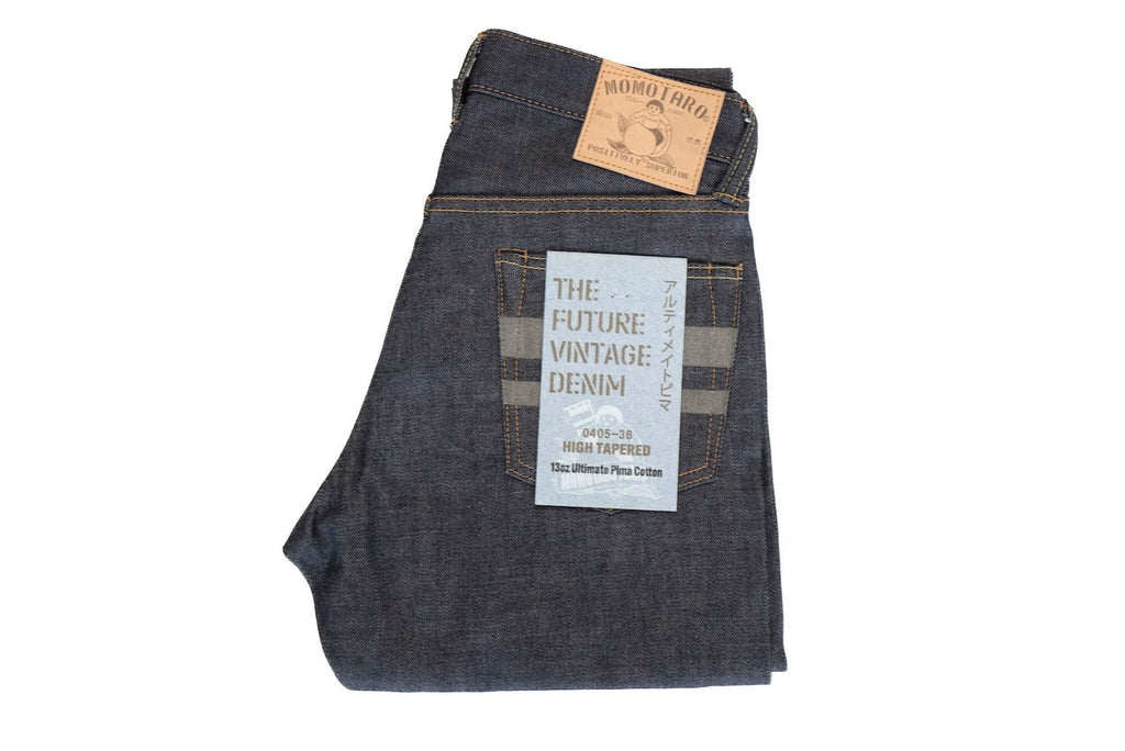 Momotaro 0405-36SP 13oz 'Ultimate Pima' Denim (High Tapered Fit)