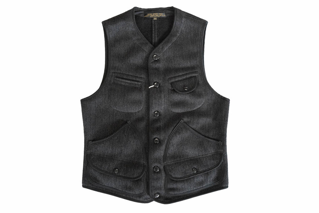 Freewheelers "Bridgeport" Hunting Vest (Charcoal Black)