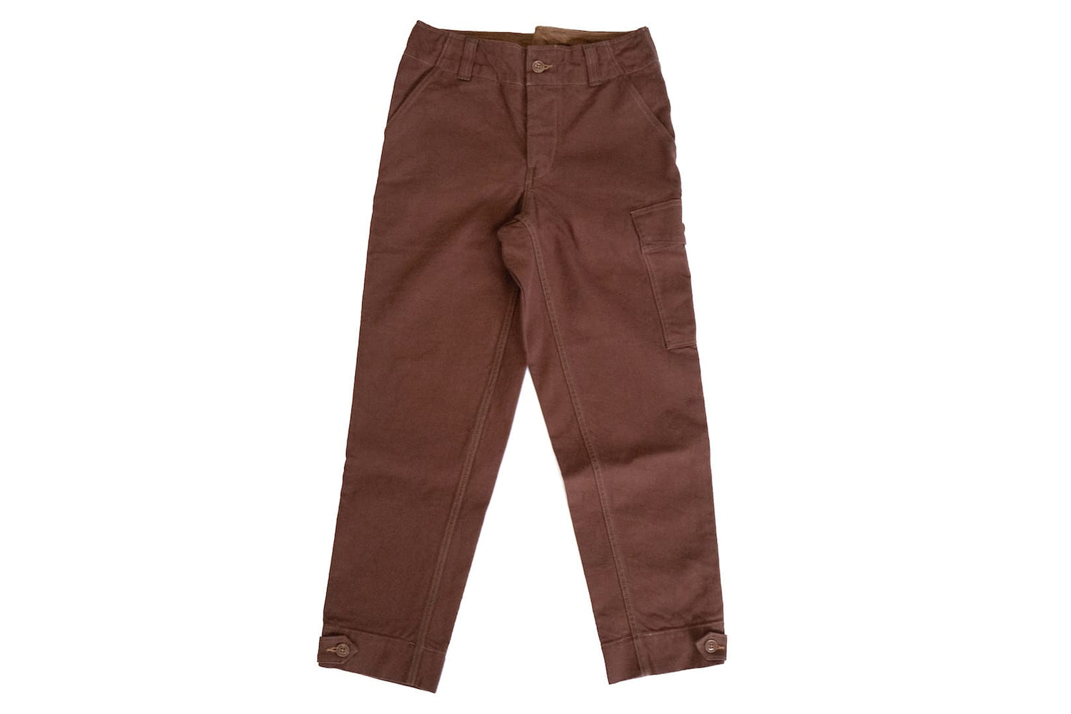 FREEWHEELERS "AVIATORS'" HEAVYWEIGHT COTTON KERSEY TROUSERS