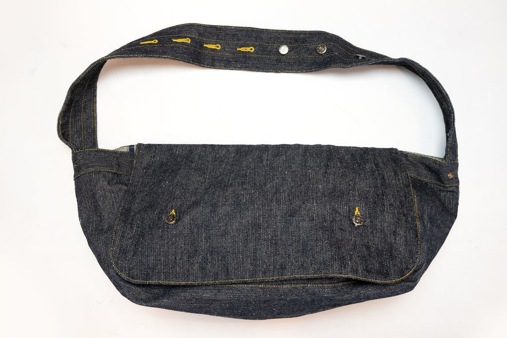 SAMURAI 17OZ DENIM MAIL SHOULDER BAG