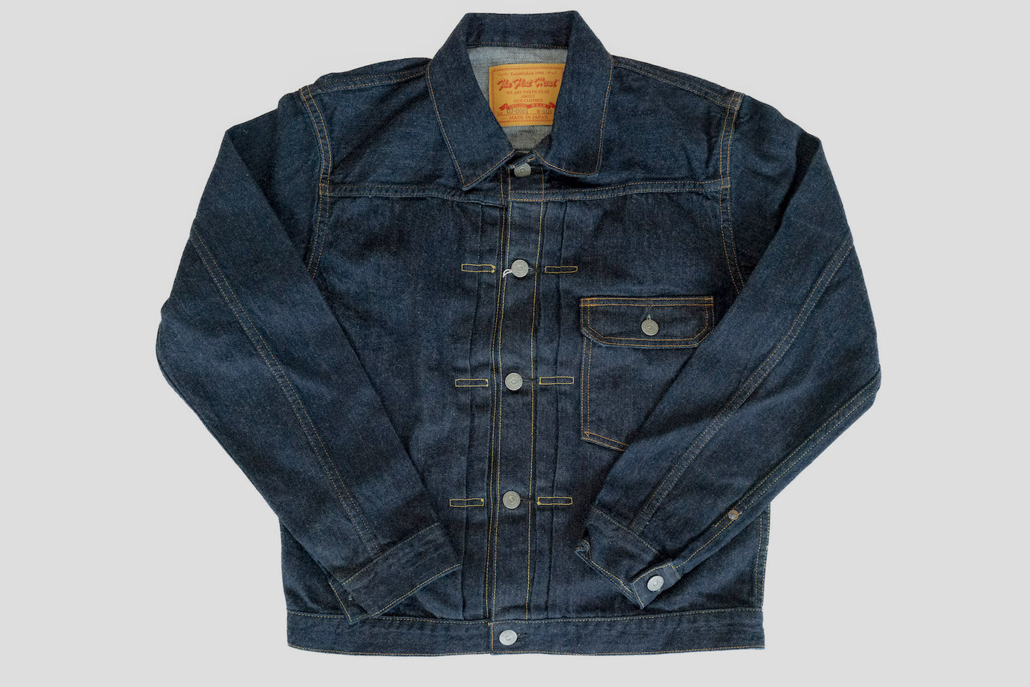 THE FLAT HEAD 12OZ TYPE 1 DENIM JACKET